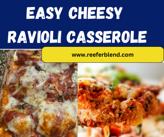 Easy Cheesy Ravioli Casserole
