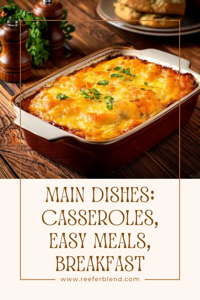 Main dishes