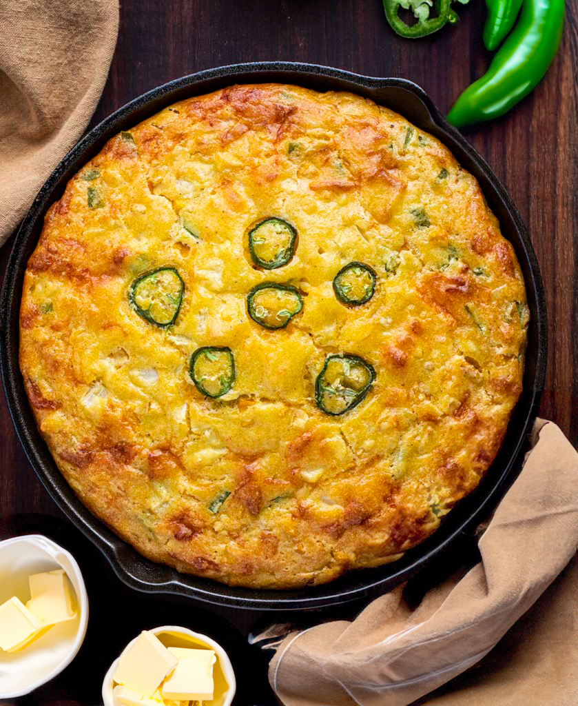 Easy Homemade Jalapeno Cornbread
