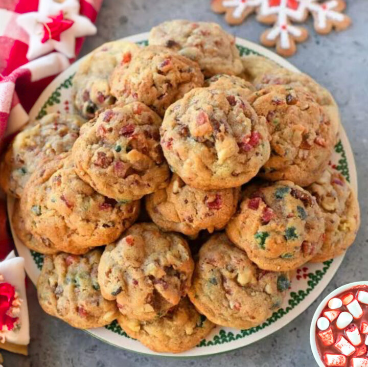 Easy Homemade Fruitcake Cookies